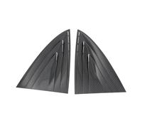 Compatible With Tesla Model 3 18-22 Rear Side Louvers Rear Window Triangle Stickers Triangle Exterior Decorations Exterior Styling Upgrade(Carbon Fiber Pattern)