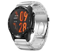 Compatible with Ticwatch Pro 5 Enduro Bands, 22mm, 24mm Solid Business Stainless Steel Metal Bands Compatible with Ticwatch Pro 5 Enduro, Pro 5, Pro 3 Ultra BT/ LTE version, Pro, Pro S, Pro 4G, E2, S2