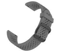 Compatible with Timex Expedition Scout 40mm Band, Silicone band with Metal Buckle Compatible with Timex Expedition, Marlin, Weekender Watch (Gray, 20mm size band)