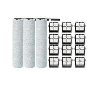 Compatible With Tineco Floor One S7 Pro/Floor One S6 Wet Dry Cleaner Replacement Spare Accessories Filter Hepa Soft Roller Brush Parts 15pcs