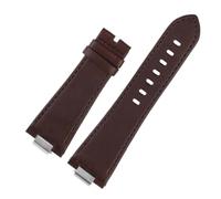 Compatible With Tissot PRX 1853 Series Strap Belt 26x12mm | Convex End Leather T137.407 T137.410 Men's Bracelet Wrist Strap