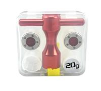 Compatible with Titleist Scotty Cameron Golf Club Putter 2pcs Weight+Wrench Tool 15/30/35/40/45g (Red,2pcs*10g+Wrench)