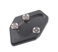 Compatible With TMAX530 For T-MAX530 For TMAX 530 For T-MAX 2015 2016 Motorcycle Kickstand Foot Side Stand Extension Pad Support Plate Enlarge Kickstand Pad(Grey)