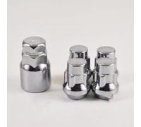 Compatible With Toyota 4Nuts+1Key M12X1.5 M12X1.25 M14X1.5 32mm Steel Auto Car Wheel Rim Lock Locking Nuts Lug Nuts Car Tire Bolts Wheel Nut Wheel Studs Replacement(M14x1.5)