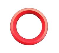 Compatible with Toyota for Alphard AH30 2016 2017 2018 for 4Runner for Venza Interior Push Start Stop Engine Button Ring Cover Trim Sticker Interior auto Parts(Red)