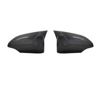 Compatible With Toyota For CHR For CH-R 2017 2018 2019 2020 Car Side Mirror Horn Style Cover Cap Trim Parts Accessories Door For Wing Mirror Cap(Carbon Fiber)