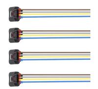 Compatible With Toyota For Corolla 2000-2004 2005 2006 2007 2008 2009 2010 Car Ignition Coil Harness Plug Connector 4-way 90980-11885 Pre Wired Coil Pack Plug(4pcs)