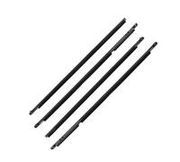 Compatible with Toyota for Corolla Sedan 2008-2013 4pcs Window Front Rear Trim Belt Sealing Strips 7573012300 7571002210 Car Trim Seal Belt(Black)