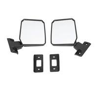 Compatible With Toyota For Land For Cruiser 70 75 78 Series 1985-2013 Left Right Rearview Mirror Driver And Passenger Side Door Mirror(Short Type)