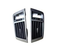 Compatible With Toyota For Land For Cruiser For LC200 2008-2013 Conditioning Vents Car Dashboard Middle A/C Air Conditioner Outlet Rear air vents(Silver-middle)