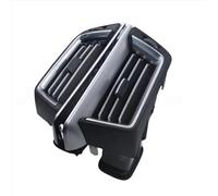 Compatible With Toyota For Land For Cruiser LC200 2016-2022 Front Center Dash Air Conditioning Outlet 1 Pair Middle A/C Vent Grille Chrome B AC Vent Cover