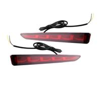 Compatible With Toyota For Raize 2019-2022 12V Car Rear Bumper Light Dynamic Turn Signal Brake Warning Lamp Reflector Accessories Rear Fog Reflector(Type 2)