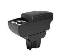 Compatible With TOYOTA For RUSH/Avanza Rush Aruz Armrest Box Car Box Dedicated Retrofit Interior Storage Accessories(B1 Red line 6 usb)