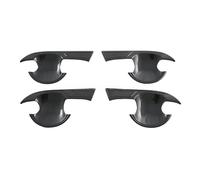 Compatible With Toyota Yaris Ativ Vois 2023 2024 2025 ABS Carbon Fiber Exterior Car Door Side Wing Fender Rearview Reflection Mirror Cap(Door bowl cvoer)