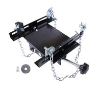 Compatible with Transmission Floor Jack Adapter with Dual Chains 1/2 Ton Capacity for Vehicle Service