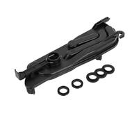 Compatible with Transmission Radiator Coolant Tank Mounting Plate, Reservoir Bottle Bracket No.17117507973 for E60 530i 2004-2007 535i 2008-2009 Black, 1 Pc