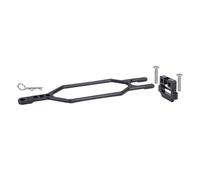 Compatible With Traxxas BL-2S For Slash 4x4 4WD Upgrade Parts CNC Aluminum Hold Down Battery Kit Extended For Capacity RC Models Spare Parts(Black)