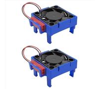 Compatible With Traxxas For Bandit For Rustler For Stampede For Slash For VXL-3S Velineon Rc Car Parts 2Pcs ESC Heat Sink Cooling Fan RC Accessories