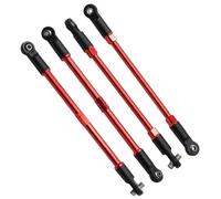 Compatible With Traxxas For E-Maxx T-Maxx RC Car Parts 4pcs Aluminum Alloy Front Rear Toe Links Tie Rod With Hollow Balls 5141A 5143 Accessories