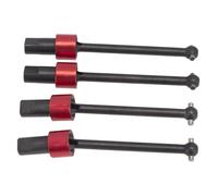 Compatible With Traxxas For LaTrax For Teton 1/18 RC Car Upgrade Modification Parts 4pcs Metal Front And Rear CVD Driveshaft Rc Parts