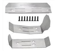 Compatible With TRAXXAS For MINI For MAXX RC Cars Upgrades Parts Accessories Stainless Steel For Chassis Guard Plate Kit RC Parts