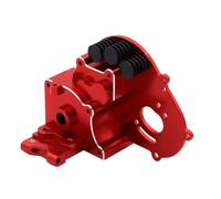 Compatible With Traxxas For Slash 2WD For VXL For Rustler For Stampede For Bandit 1/10 RC Car Upgrade Parts Accessories 1Pcs Metal Gearbox RC Models Spare Parts(Red)