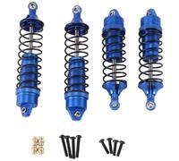 Compatible With Traxxas For Slash 4X4 2WD For Rustler For Stampede 1/10 RC Car Upgrade Parts 4Pcs Metal Front And Rear Shock Absorber Rc Car Shock absorbers