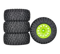 Compatible With Traxxas For Slash For ARRMA For Senton For HSP 1/10 RC Car Heavy Duty 112mm Short Course Tires Set Of 4 Multi-Hex Wheels RC Tire Set