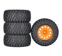 Compatible With Traxxas For Slash For ARRMA For Senton For HSP 1/10 RC Car Heavy Duty 112mm Short Course Tires Set Of 4 Multi-Hex Wheels RC Tire Set