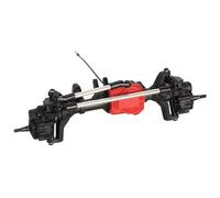 Compatible With Traxxas For TRX-4 1/10 RC Car Axle Upgrades Parts Metal RC Portal Axles Front And Rear Axle With T-lock Differential RC Front Rear Axle(Front)