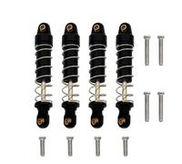 Compatible With Traxxas For TRX4M For TRX-4M 1/18 Remote Control Crawler Car Upgrade Parts 4PCS Shock Absorber Dampers Rc car shock absorber(Black)