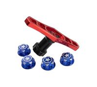 Compatible With Traxxas For X-Maxx For E-Revo For E-Maxx For Summit 1/8 RC Car Parts 1pc Aluminum 17mm Hex Wheel Nuts Adapter Kit RC Cars Accessories