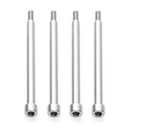 Compatible With Traxxas For X-Maxx XMAXX 1/5 RC Car Upgrade Parts 4Pcs Steel 4X56mm Threaded Hinge Pins A-arm 70510 M3 Nut Toys