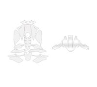 Compatible with TRIUMPH 1200RS Motorcycle - Full Body Transparent Protective Film Kit | Scratch-Resistant Bike Protection Stickers, Self-Healing TPU Accessories (Complete set of TPU glossy)