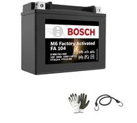 COMPATIBLE WITH TRIUMPH Street Scrambler 900 2016 A 2019 BOSCH YTX12-BS FA104 YUASA:YTX12-4 BATTERY CHARGED AND ALREADY READY FOR USE - DIY ASSEMBLY 10A 12V 150X87X130MM
