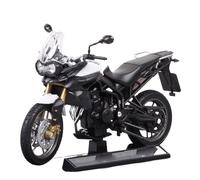 Compatible with Triumph Tiger Explorer 1200 800 Touring Heavy Motorcycle Racing Simulation Car Ornament Alloy Motorcycle Model Gift Photography Props(White)