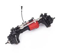 Compatible With TRX-4 For Defender For Bronco For Chassis Plastic Front Rear Portal Axle With Differential Lock Kit 1/10 RC Car Crawler RC Front Rear Axle(Front)