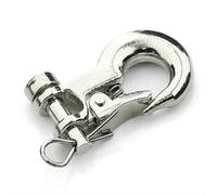 Compatible With TRX4 For SCX10 For Tamiya 1/8 1/10 Rc Model Car Spare Parts Metal Rescue Trailer Tow Hook With Tow Chain Tow Trailer Rope RC Spare Part