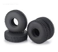 Compatible With TRX4-M For Bronco For Defender 1/18 RC Crawler Car Parts 4Pcs 64x24mm/65x20mm Soft Rubber Tyre Wheel Tires Rc car tires wheels rims