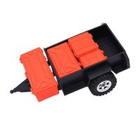 Compatible With TRX4M 1/18 RC Crawler Car Upgrade Parts Replacement Accessories Utility Trailer With Hitch And Scale Storage Box RC Repairs Models