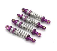 Compatible With TRX4M For JJRC C8801 C8808 C8809 AX8560 1/18 Remote Control Car Parts Accessories Shock Absorber Rc car shock absorber(Purple)