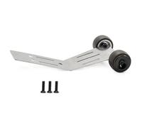Compatible With Trxs For Mini For Maxx RC Cars Upgrade Parts Accessories Stainless Steel Lifting Wheel 107154-1 RC Parts(Black)