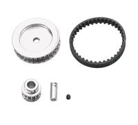 Compatible With Trxs For TRX4 For TRX6 1/10 RC Crawler Car Upgrade DIY Parts Belt Drive Transmission Gears System 12T 30T RC Upgrade Spare