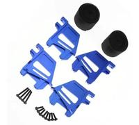 Compatible With Trxs For X-Maxx 6S 8S 1/5 RC Car Upgrades Parts Aluminum Alloy Battery Holder Base Mount Tray With Strap RC Car Accessories(Blue)