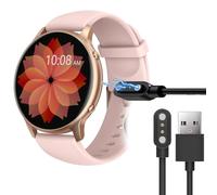 Compatible with TUYOMA Smart Watch Charger, Lamshaw Magnetic Replacement Charger Compatible with TUYOMA LW36 Smartwatch-1.32 Inches (Black, 100cm)