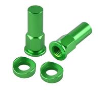 Compatible With Universal 8x1.25mm Motorcycle Tire Clamp Screw Rim Lock Nut Spacer Kit Motorbike Motorbike Fasteners Screws