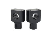 Compatible With V-Star 650 For Custom For Silverado Universal Handlebar Bar Risers Bar Clamps Motorbike Dirt Bikes Handle Bars Riser motorbike handlebar riser(Black,22mm)