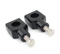 Compatible With V-Star 650 For Custom For Silverado Universal Handlebar Bar Risers Bar Clamps Motorbike Dirt Bikes Handle Bars Riser motorbike handlebar riser(Black,25mm)