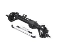 Compatible With Vanquish VS4-10 For Phoenix F10 For LCG 1/10 RC For Chassis Crawler Car Parts Front Rear Portal Axle Complete Set DIY RC Car Front Rear Axle(Black,Front)