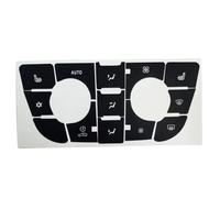 Compatible with Vauxhall for Holden Radio Button Sticker Repair Decals Dashboard Fixing Climate Control CD MP3 Panel Accessory Car Center Console Trim